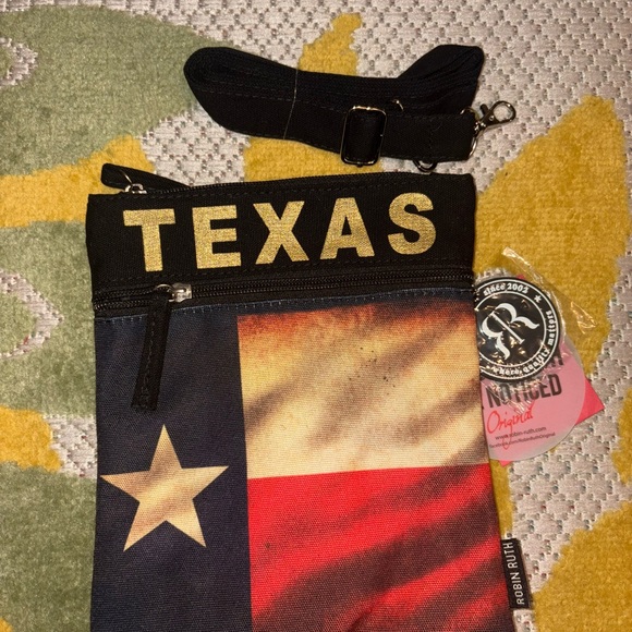 Robin Ruth Texas Flag Belt Bag in Red, White, and Blue - Picture 1 of 6